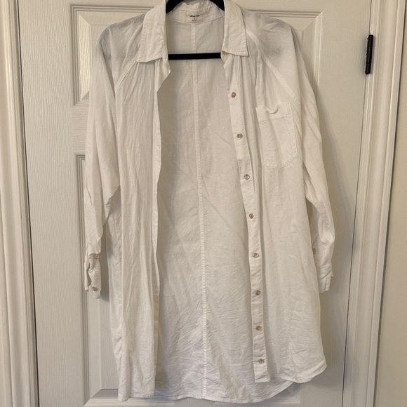Wilfred Tops - Wilfred White Button Down Shirt